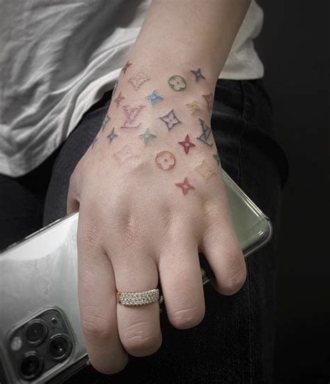 louis vuitton hand tattoo|Louis Vuitton tattoos patterns.